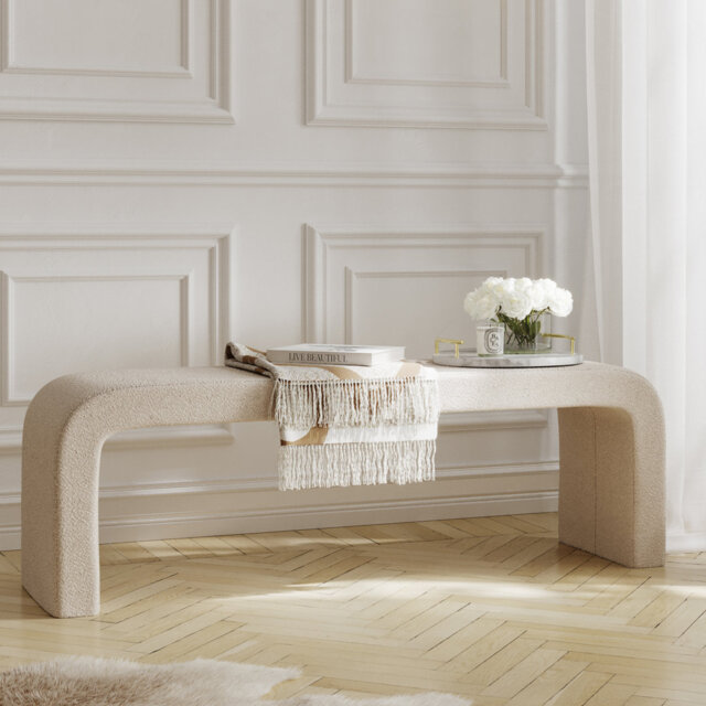 REN UPHOLSTERED BENCH