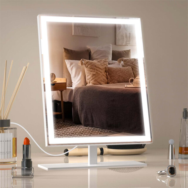 Demetrias Metal Rectangle Floor Mirror