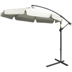 Brikene 265cm Cantilever Parasol with Crank Lift