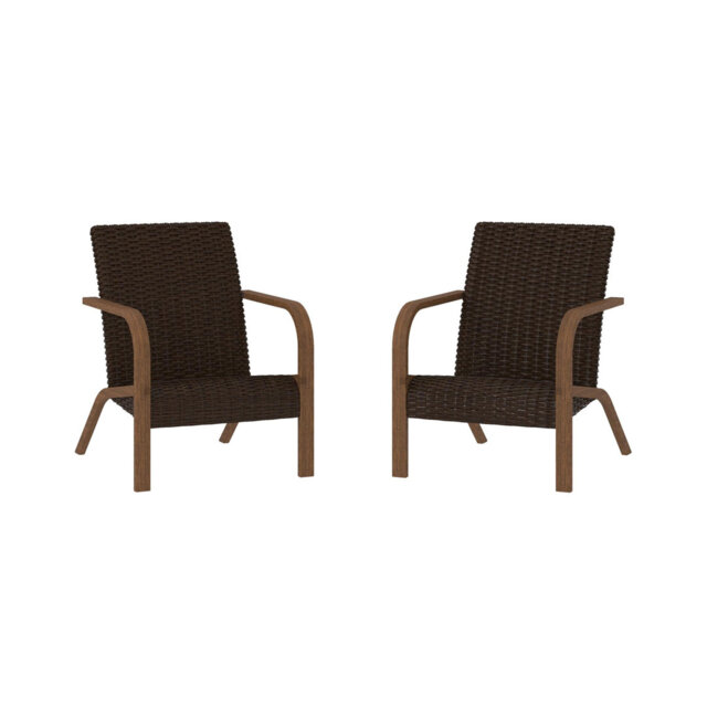 Debernardo Metal Outdoor Lounge Chair