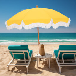 Sharniece 2m Beach Parasol