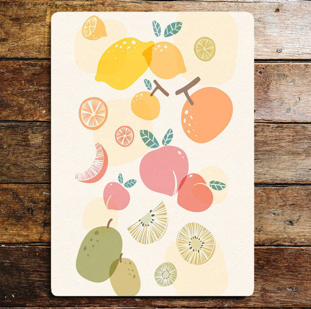 Food & Beverage Wall Decor on Metal