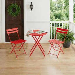 Metal Outdoor Bistro Table , 20.8cm W 19.3cm D
