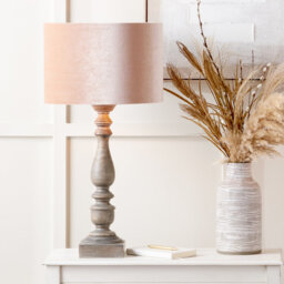 Clift Solid Wood Lamp Base Lamp