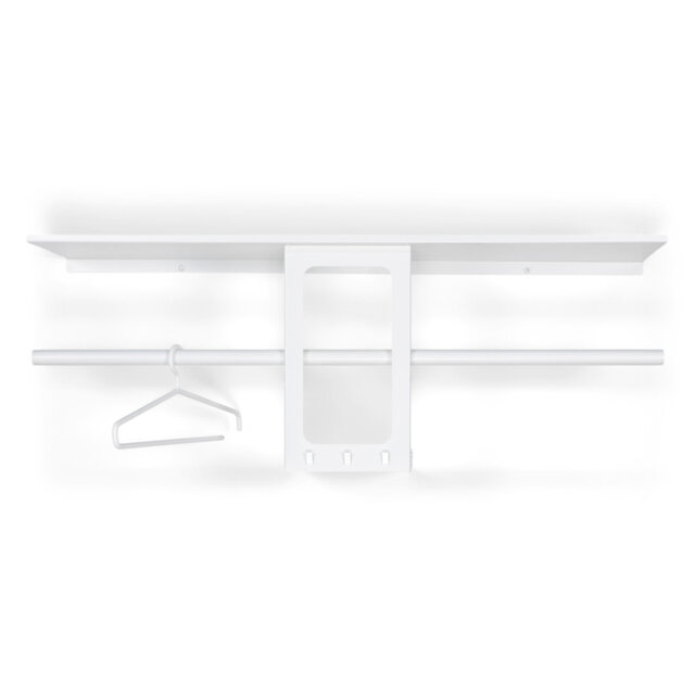 LUNO Steel Wall 3 - Hook Coat Rack