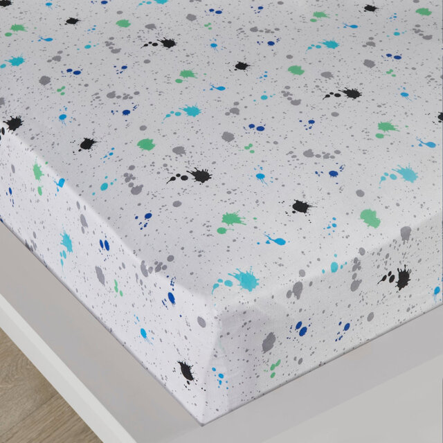 Game Glow Plain Weave / Muslin Fitted Sheet