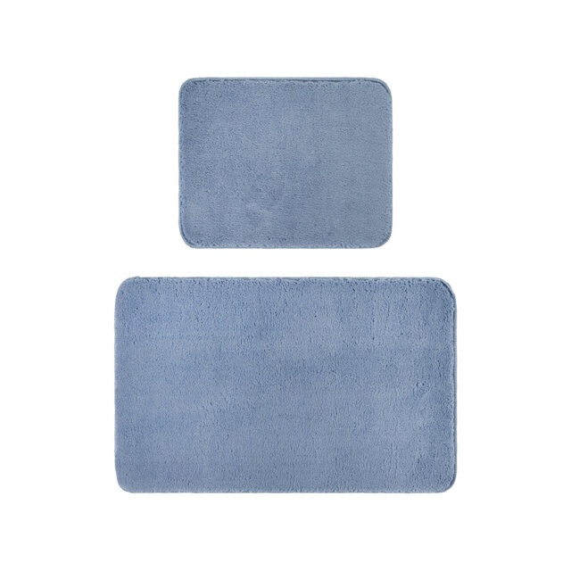 Ruglenza Aria Bath Mat Set, 2 Piece, Cream