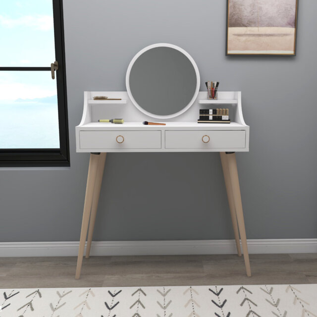 Dressing Table with Mirror Denise
