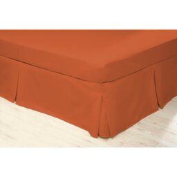 200 TC 50/50 Percale Polycotton Tailored Bed Skirt