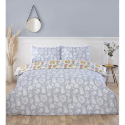 VICTORIAN BLOOM Polyester Floral Duvet Cover Set with Pillowcases Included