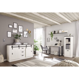 Jackeline 3 Piece Rectangular Writing Desk Office Set