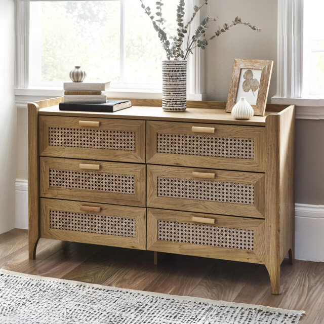 Albelo 120 cm W Chest of 6 Drawers