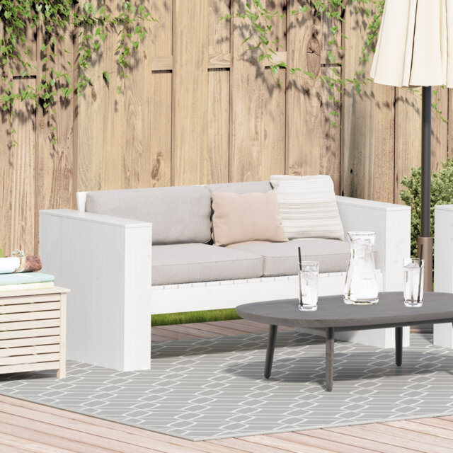 134cm Wide Patio Sofa