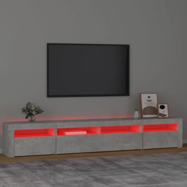 Metro Lane TV Cabinet With LED Lights 35x40 Cm