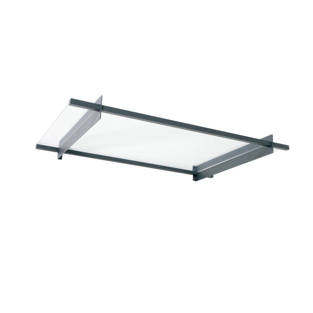 Nancy 0.95 m W x 1.5 m D Door Canopy