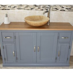 Ankara 123mm Free-standing Single Vanity Unit