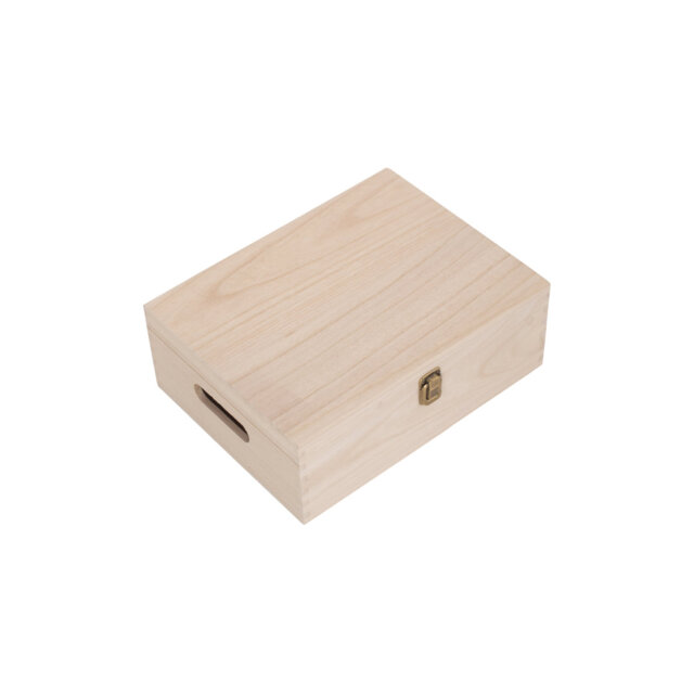 Unvarnished Wooden Box