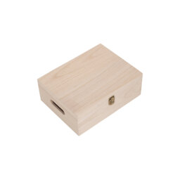 Unvarnished Wooden Box