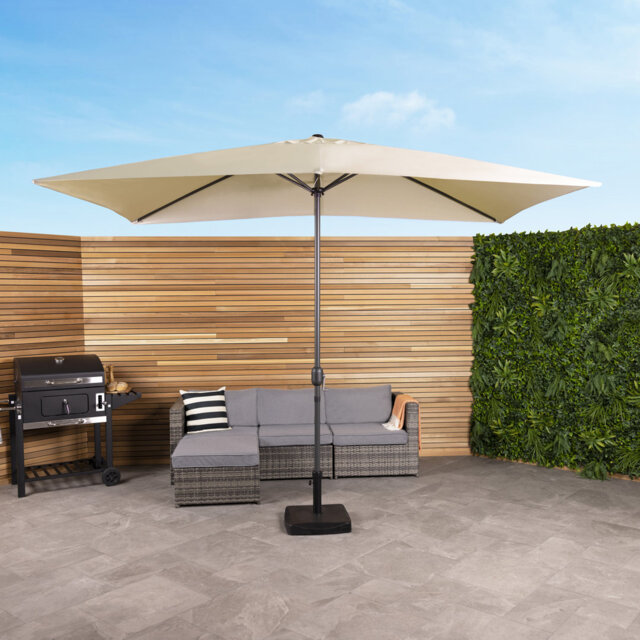 Orlando 3m x 2m Rectangular Traditional Parasol