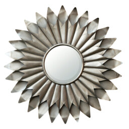 Sunburst Metal Frame Accent Mirror