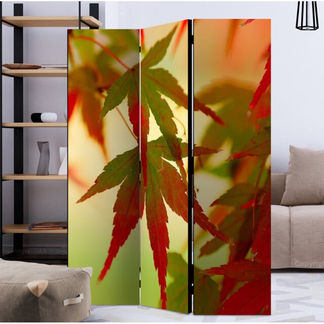 Nartuni 172cm H 3 - Panel Solid Wood Folding Room Divider