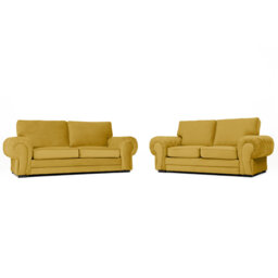 Fonda 3+2 Velvet Sofa Set