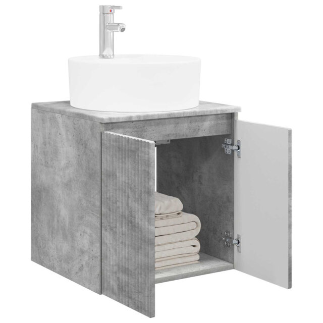 Single Bathroom Vanity with Ceramic Basin