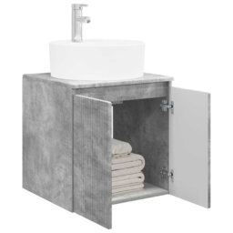 Single Bathroom Vanity with Ceramic Basin