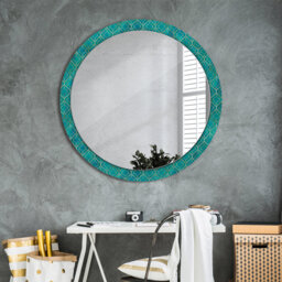 Huldar Glass Flat Wall Mirror