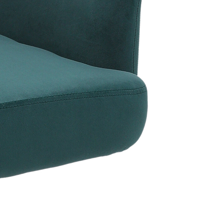 Frosted Velvet Chair Swivel