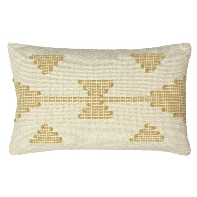 Geometric Rectangular Lumbar Cushion Cover