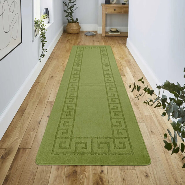Modern Non-Slip Washable Runner Rug For Hallway, Kitchen & Doorway