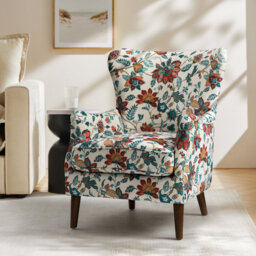 Alayzhia 72.39cm W Country Upholstered Armchair with Wingback