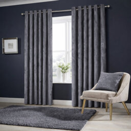 Winkel Premium Velvet Eyelet Ready Made Thermal Drapes & Curtains