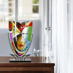 Daintin Handmade Glass Floor Vase