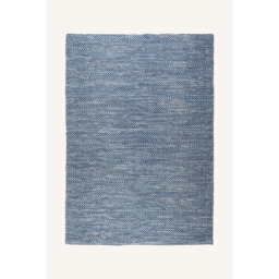 Lagarius Flatweave Wool Blue Rug