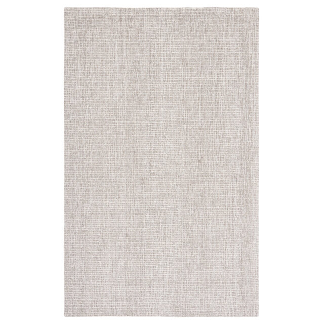Eliesha Handmade Tufted Wool Ivory/Grey Area Rug