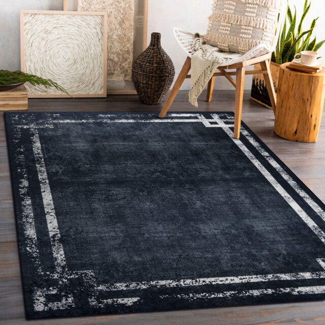 Dormody Black Rug
