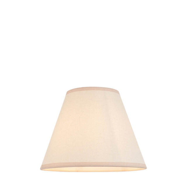 Ivy Tapered Lamp Shade finished in Vintage White