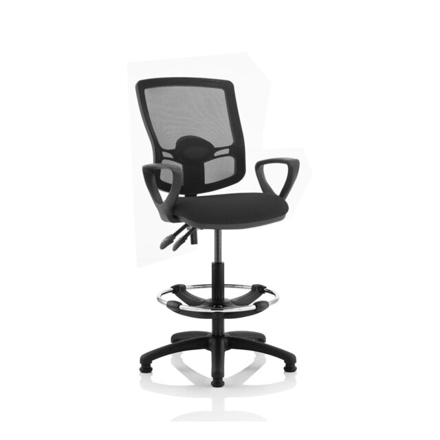 Eclipse Mesh Draughtsman Chair