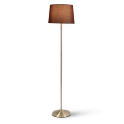 Elwaine 150cm Antique Brass Metal Floor Lamp