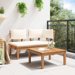 Garden Bench and Table Set