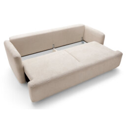 Beilul 227Cm Round Arm Sofa Bed