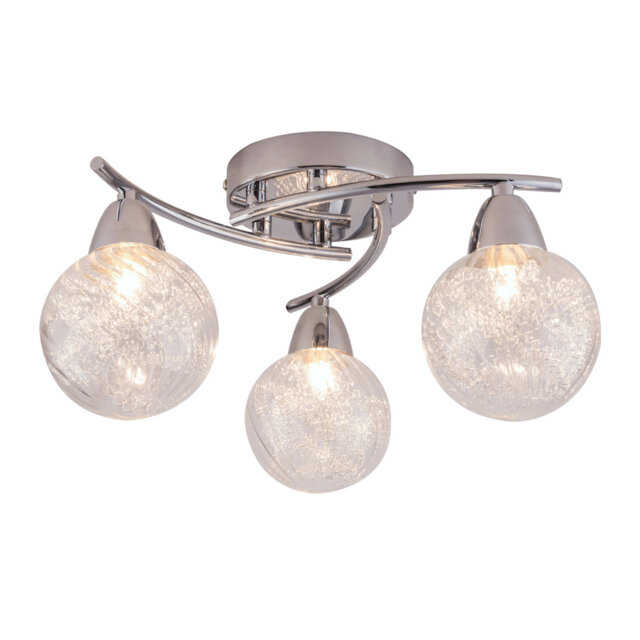 Louth Glass Semi Flush Mount
