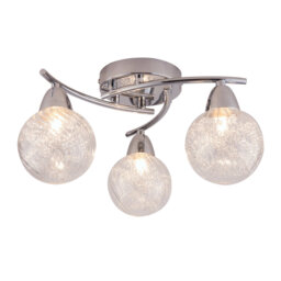 Louth Glass Semi Flush Mount