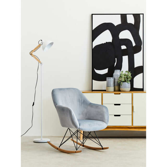 Erkson Upholstered Rocking Chair