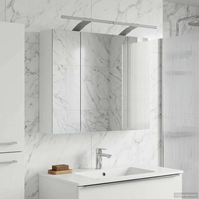 W H Wall Mounted Required Medicine Cabinet Mirror 2