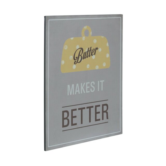 Makes It Better Wall DÃ©cor Plaque