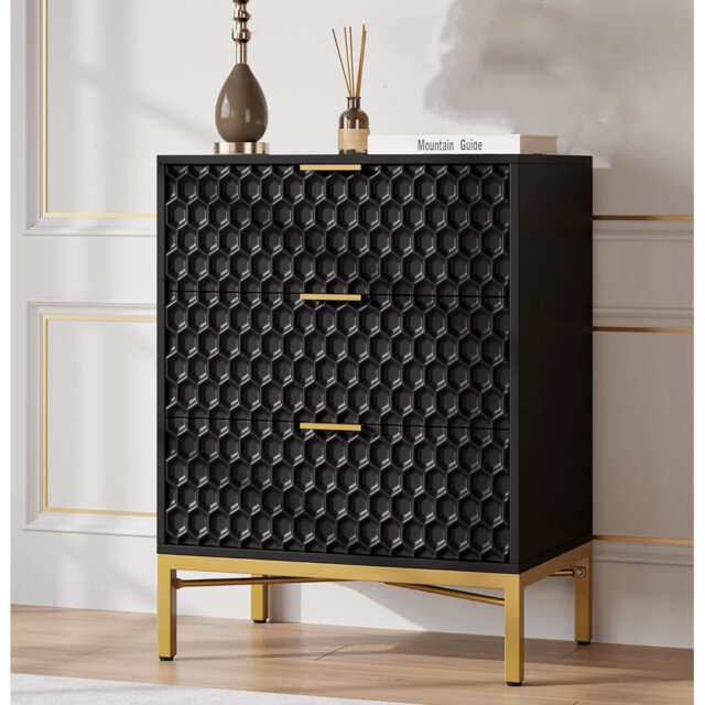 60cm W 3 - Drawer Chest of Drawers