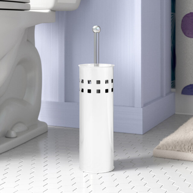 Free-Standing Toilet Brush & Holder